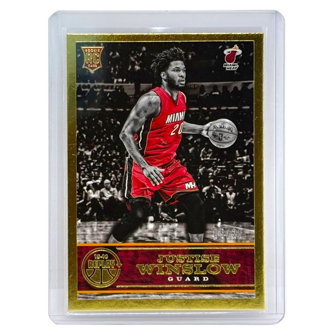 PANINI NBAカード REPLAY JUSTISE WINSLOW MIAMI HEAT /25 #86 中古 IT1