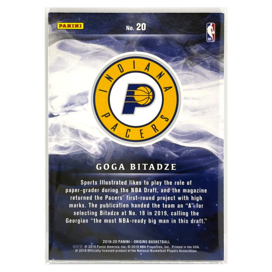 PANINI NBAカード ORIGINS GOGA BITADZE INDIANA PACERS #20 中古 IT1