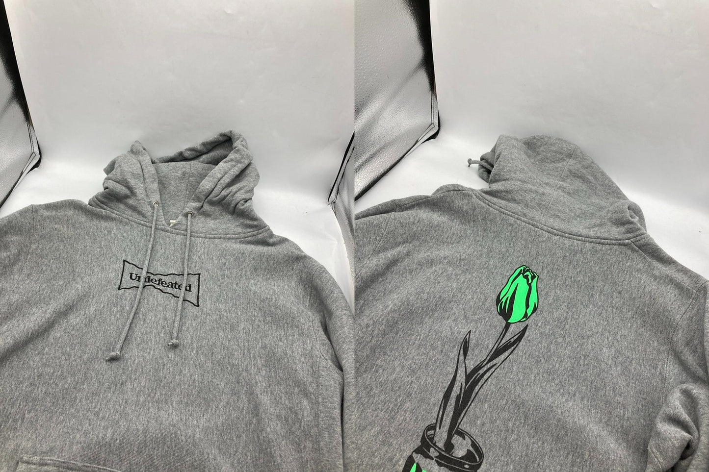 undefeated×Wasted youth アンディフィーテッド ウェステッドユース フーデッドパーカー サイズM 中古 D4