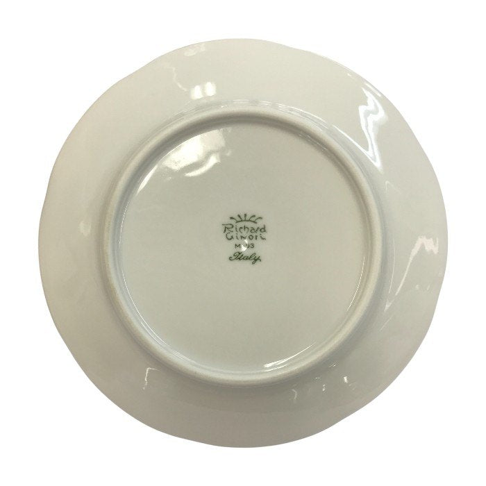Richard Ginori リチャードジノリ アンティコホワイト プレート 17cm 5枚セット ケーキ デザート皿 白磁 中古 T1