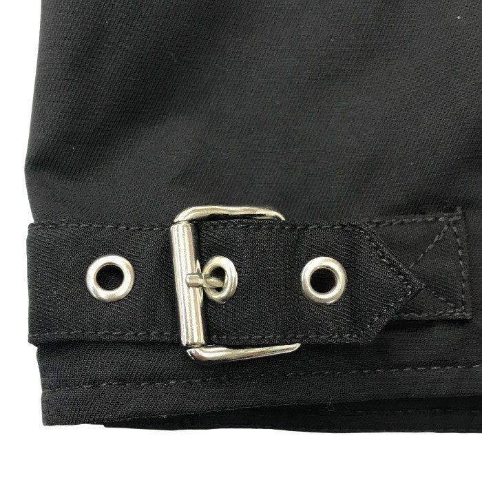 DIESEL ディーゼル ライダースジャケット メンズ 春秋 コットン ブルゾン フルジップ ブラック Sサイズ 00S9N0-J-GLORY-0LAXT 中古 T1