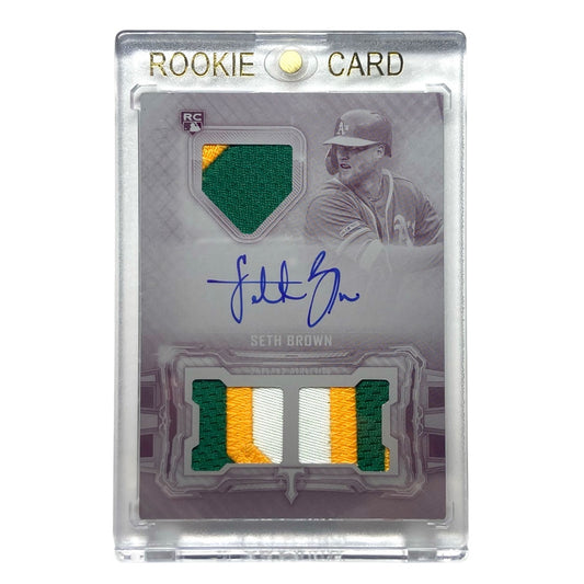 TOPPS MLBカード TRIPLE THREADS SETH BROWN ATHLETICS ONE OF ONE #RFPAR-SB 中古 IT2