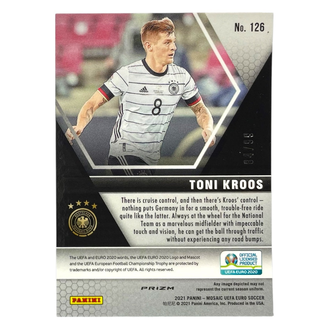 PANINI サッカーカード MOSAIC UEFA EURO PRIZM TONI KROOS GERMANY /99  #126 中古 IT2