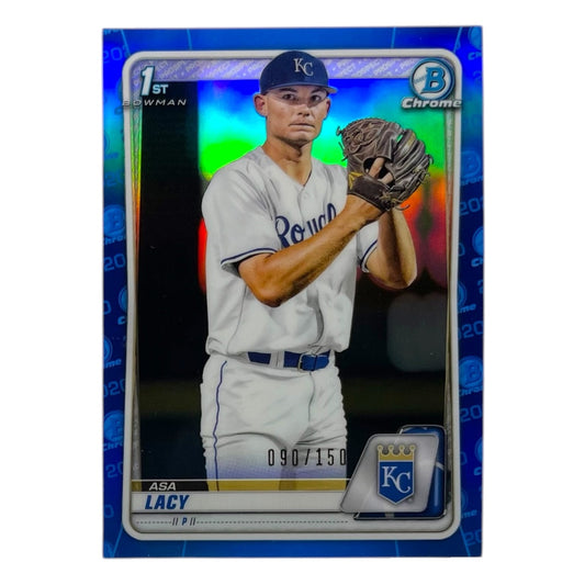 TOPPS MLBカード BOWMAN CHROME 1ST ASA LACY KANSAS CITY ROYALS /150 #BD-88 中古 IT2
