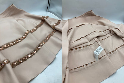 Blumarine ブルマリン ビジュー スカート ひざ丈 サイズ IT40 レディース 中古 D4