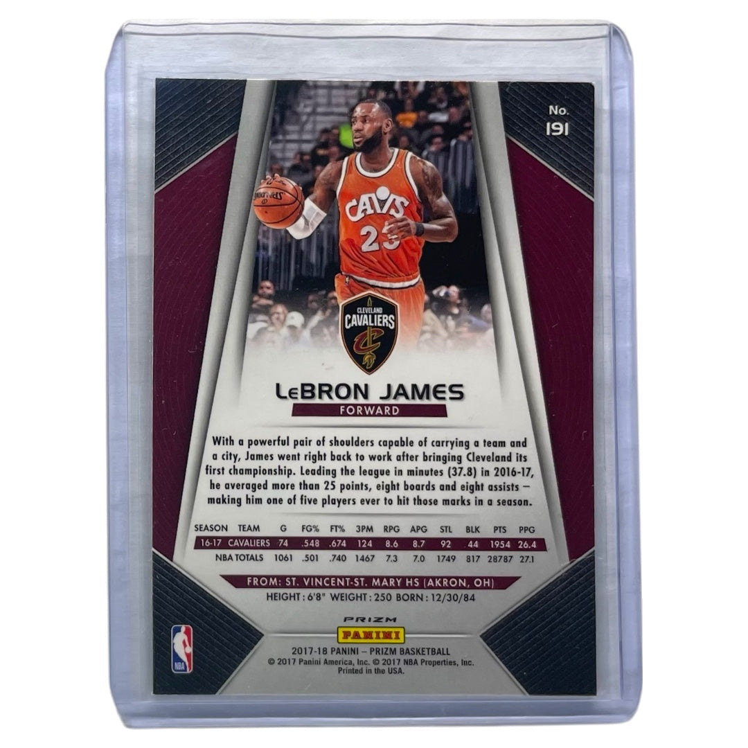 PANINI NBAカード PRIZM LEBRON JAMES CAVALIERS #191 中古 IT2