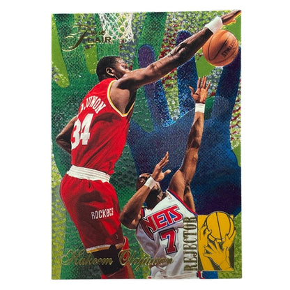 FLEER NBAカード FLAIR REJECTOR HAKEEM OLAJUWON ROCKETS #4 中古 IT2