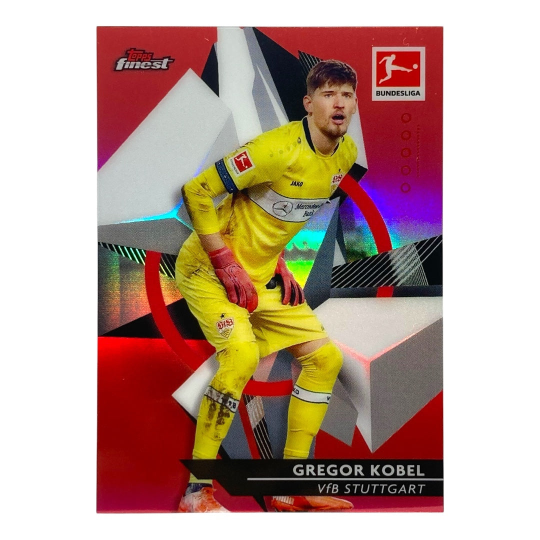 TOPPS サッカーカード FINEST GREGOR KOBEL STUTTGART 3/5 #89 中古 IT2