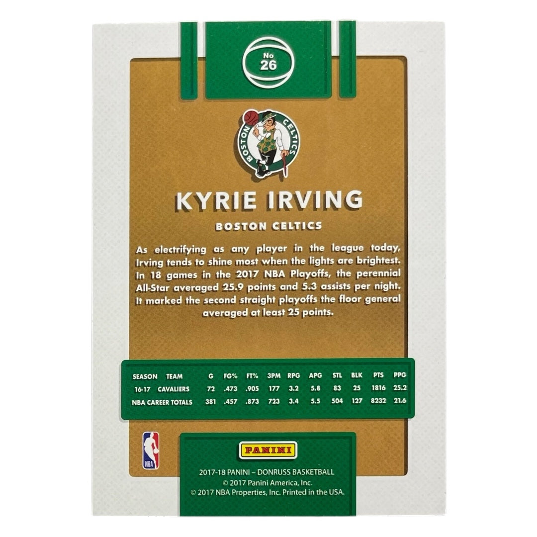 PANINI NBAカード DONRUSS PRESS PROOF KYRIE IRVING BOSTON CELTICS /199 #26 中古 IT2