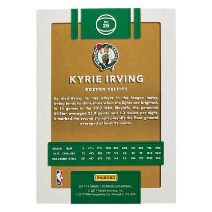 PANINI NBAカード DONRUSS PRESS PROOF KYRIE IRVING BOSTON CELTICS /199 #26 中古 IT2