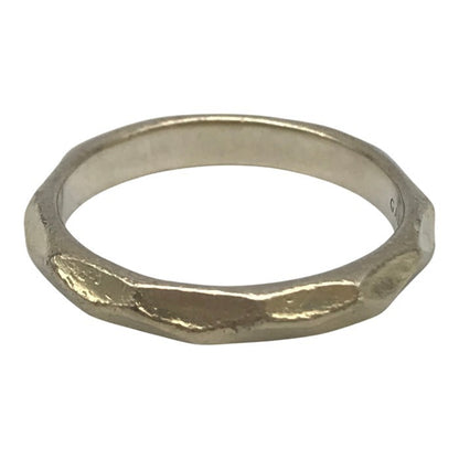 GARNI ガルニ クロッケリーリング レディース シルバー 指輪 シンプル ナロー #12.5 中古 T1
