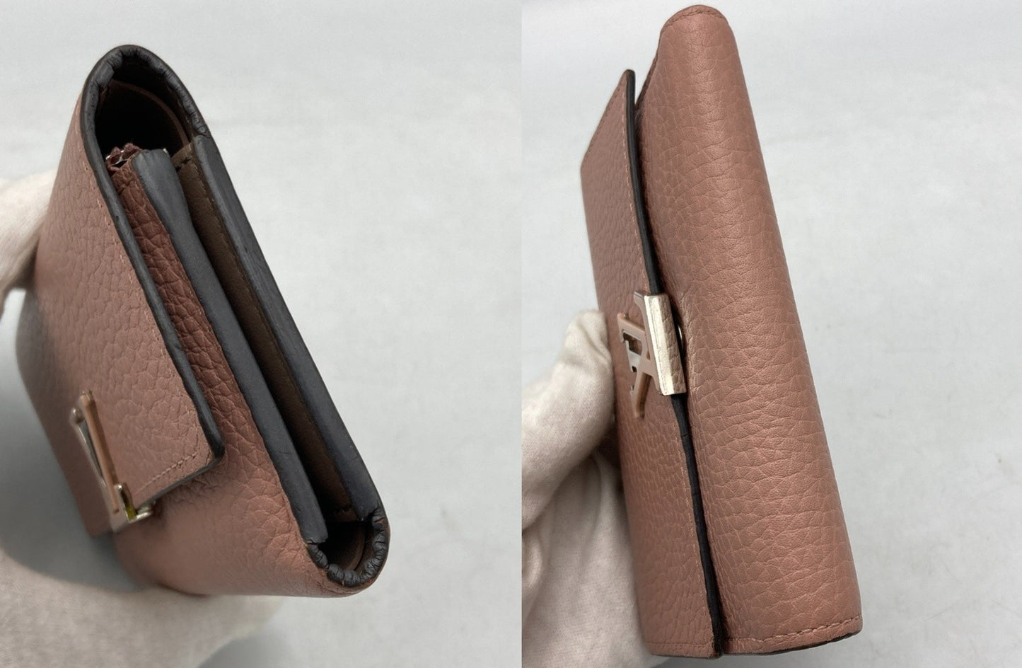 LOUIS VUITTON ルイヴィトン ポルトフォイユカプシーヌ 3つ折り財布  M62156 中古 D4