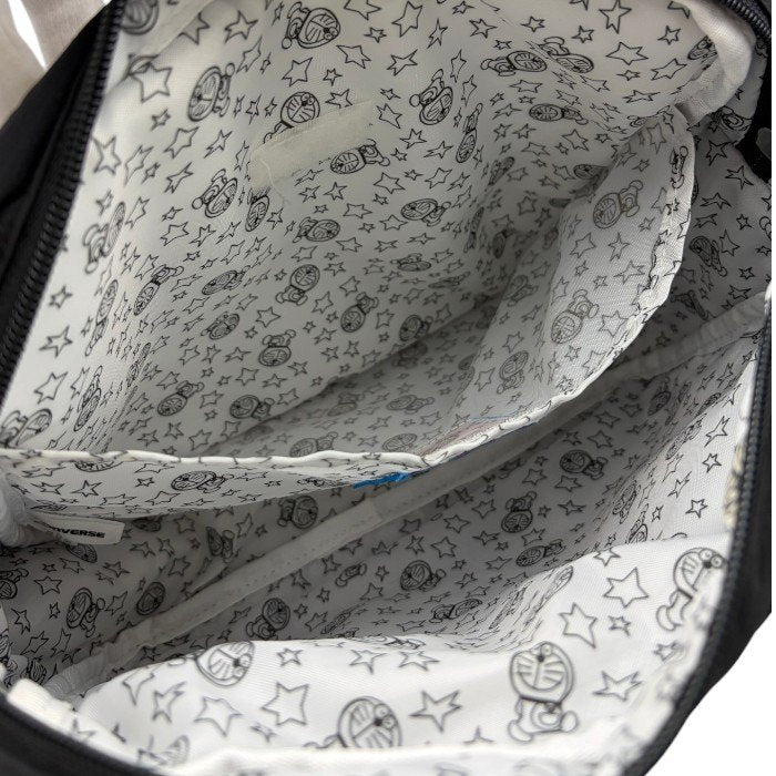 converse コンバース ドラえもん ショルダー バッグ コラボ 鞄 斜め掛け 肩掛け ブラック キャラクター 中古 W４