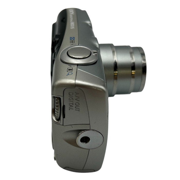 ジャンク品 CANON キヤノン IXY DIGITAL 800 IS デジタルカメラ PC1176 イクシー カメラ シルバー デジカメ 中古 W４