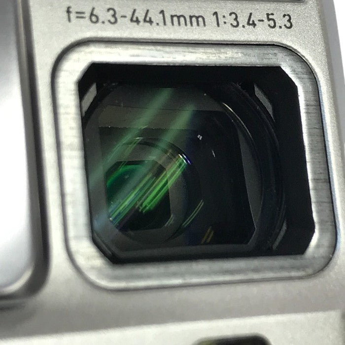 CASIO カシオ EXILIM デジタルカメラ シルバー Hi-ZOOM 720万画素 EX-V7SR 中古 T1