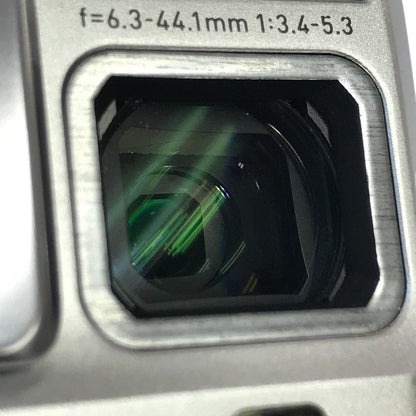 CASIO カシオ EXILIM デジタルカメラ シルバー Hi-ZOOM 720万画素 EX-V7SR 中古 T1