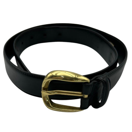 Salvatore Ferragamo サルヴァトーレ フェラガモ レザー ベルト 32インチ 本革 レディース ブランド 中古 W４