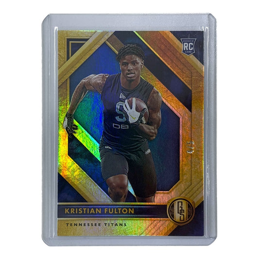 PANINI NFLカード GOLD STANDARD KRISTIAN FULTON TENNESSEE TITANS 4/5 #155 中古 IT1