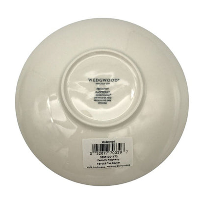 Wedgwood ウェッジウッド フェスティビティ ラズベリー ハニーセット ティーカップ/ソーサー プレート ペア Festivity Raspberry 中古 T1