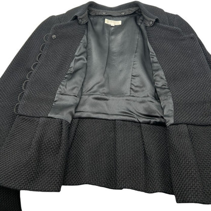 TO BE CHIC トゥービーシック ジャケット 40 レディース アウター 秋 冬 フォーマル ブラック 中古 W４