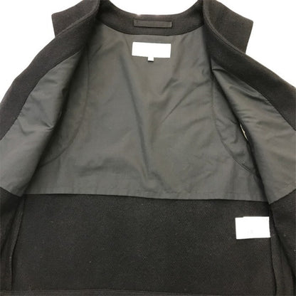 MARGARET HOWELL マーガレットハウエル ベスト レディース ウール ダブルジッパー ブラック 1サイズ 578-4225004 中古 T1