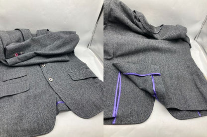 Paul Smith LONDON ポールスミス ロンドン ヘリンボーン テーラードジャケット サイズL 中古 D4