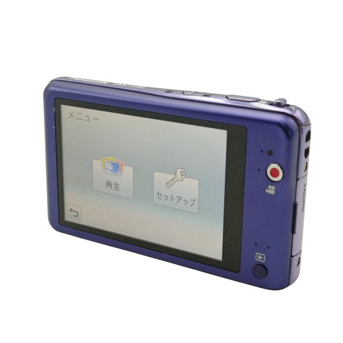 Panasonic パナソニック LUMIX FX80 光学5倍 デジタルカメラ DMC-FX80-V 中古 H4