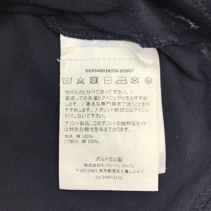 MONCLER モンクレール Tシャツ キッズ 半袖 コットン コミック柄 漫画 115cm ネイビー D19548018350 中古 T1