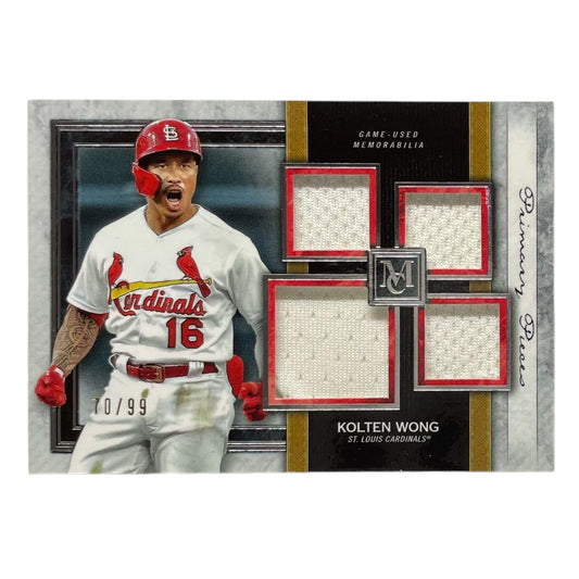 TOPPS MLBカード MUSEUM COLLECTION KOLTEN WONG ST. LOUIS CARDINALS /99 #SPQR-KW 中古 IT2