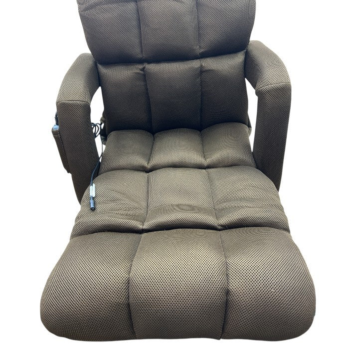 ツカモトエイム マッサージ座椅 スイッチチェア プレミアム8 肘掛け付き AIM-126 医療機器認証番号：225AGBZX00061A07 マッサージチェア 家電 腰 ヒーター付 背中 脚 肩 お尻 中古 W4