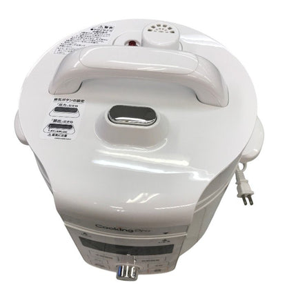 ショップジャパン Shop Japan 電気圧力鍋 クッキングプロV3 CKPV3WS1 中古 Y1
