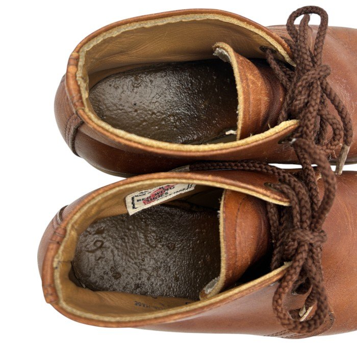 REDWING レッドウイング チャッカブーツ 595 US6 (約24.0cm) 靴 シューズ メンズ レディース レザー 本革 中古 W1