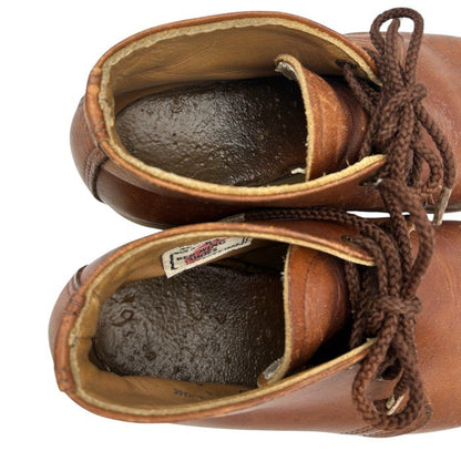 REDWING レッドウイング チャッカブーツ 595 US6 (約24.0cm) 靴 シューズ メンズ レディース レザー 本革 中古 W1