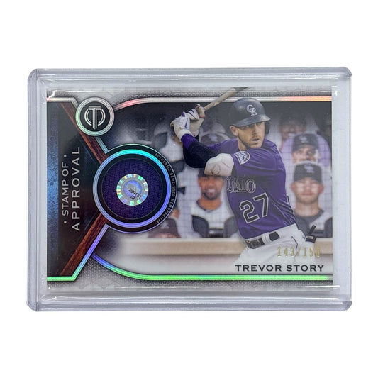 TOPPS MLBカード TRIBUTE TREVOR STORY COLORADO ROCKIES 143/150 #SOA-TS 中古 IT1