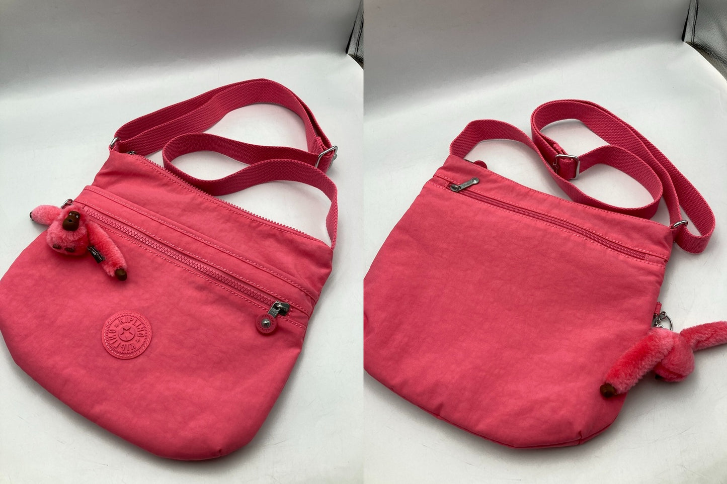 Kipling ARTO キプリング アルト ショルダーバッグ K19911-R51 シティピンク 中古 D4