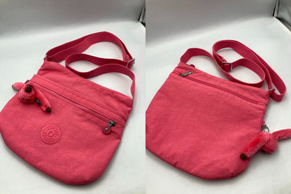 Kipling ARTO キプリング アルト ショルダーバッグ K19911-R51 シティピンク 中古 D4