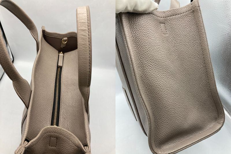 MARC JACOBS マークジェイコブス THE LEATHER MEDIUM TOTE レザー ミディアム トートバッグ 中古 D4