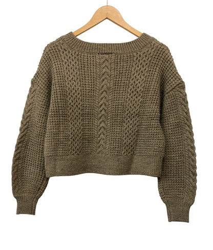 DRESSLAVE ドレスレイブ ケーブルニット セーター 中古 D4