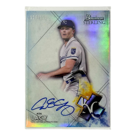 TOPPS MLBカード BOWMAN STERLING ASA LACY KANSAS CITY ROYALS 129/150 #BSPA-AL 中古 IT1