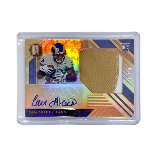 PANINI NFLカード GOLD STANDARD CAM AKERS LOS ANGELES RAMS 23/49 #AJ-CA 中古 IT1