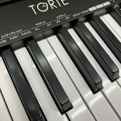 TORTE トルテ 電子キーボード 61鍵盤 TSDK-61 楽器 軽量 中古 W４