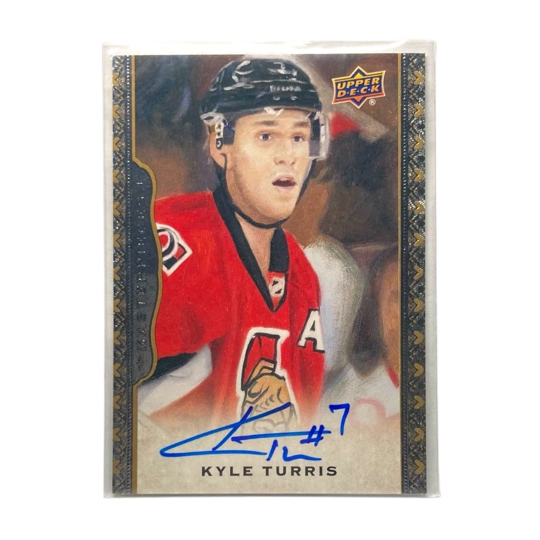 UPPER DECK NHLカード MASTERPIECES KYLE TURRIS SENATORS #24 中古 IT2