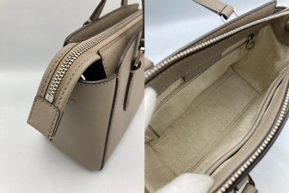 TORY BURCH トリーバーチ エマーソン MINI TOP ZIP TOTE 2WAY ショルダーバッグ 中古 D4