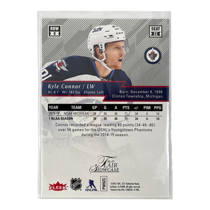 UPPER DECK NHLカード FLEER FLAIR SHOWCASE KYLE CONNOR WINNIPEG JETS #22 中古 IT1