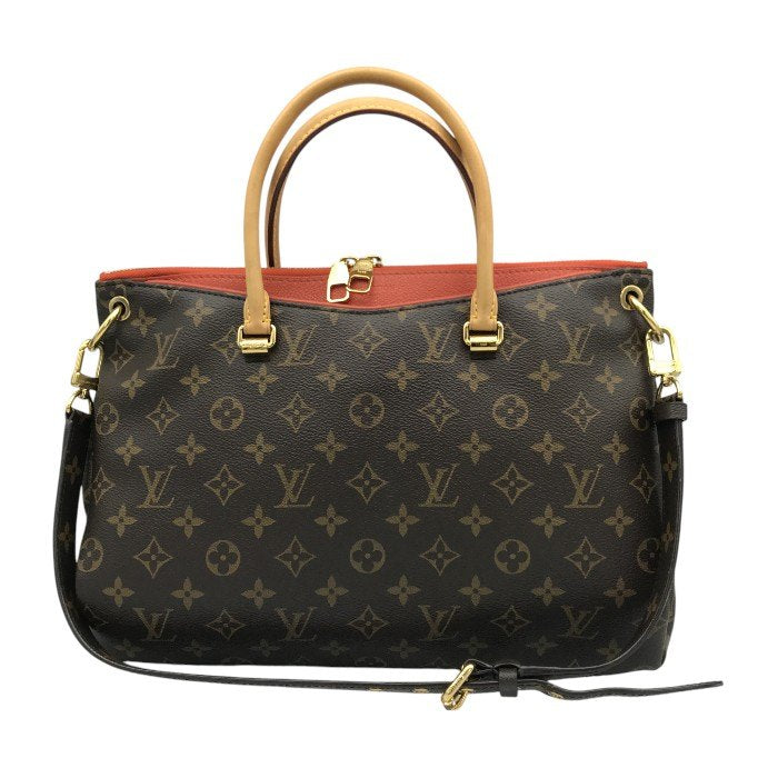 LOUIS VUITTON ルイヴィトン モノグラム パラス クレモンティーヌ ハンドバッグ レディース 2way ショルダー マグネット開閉 M41148 中古 T1