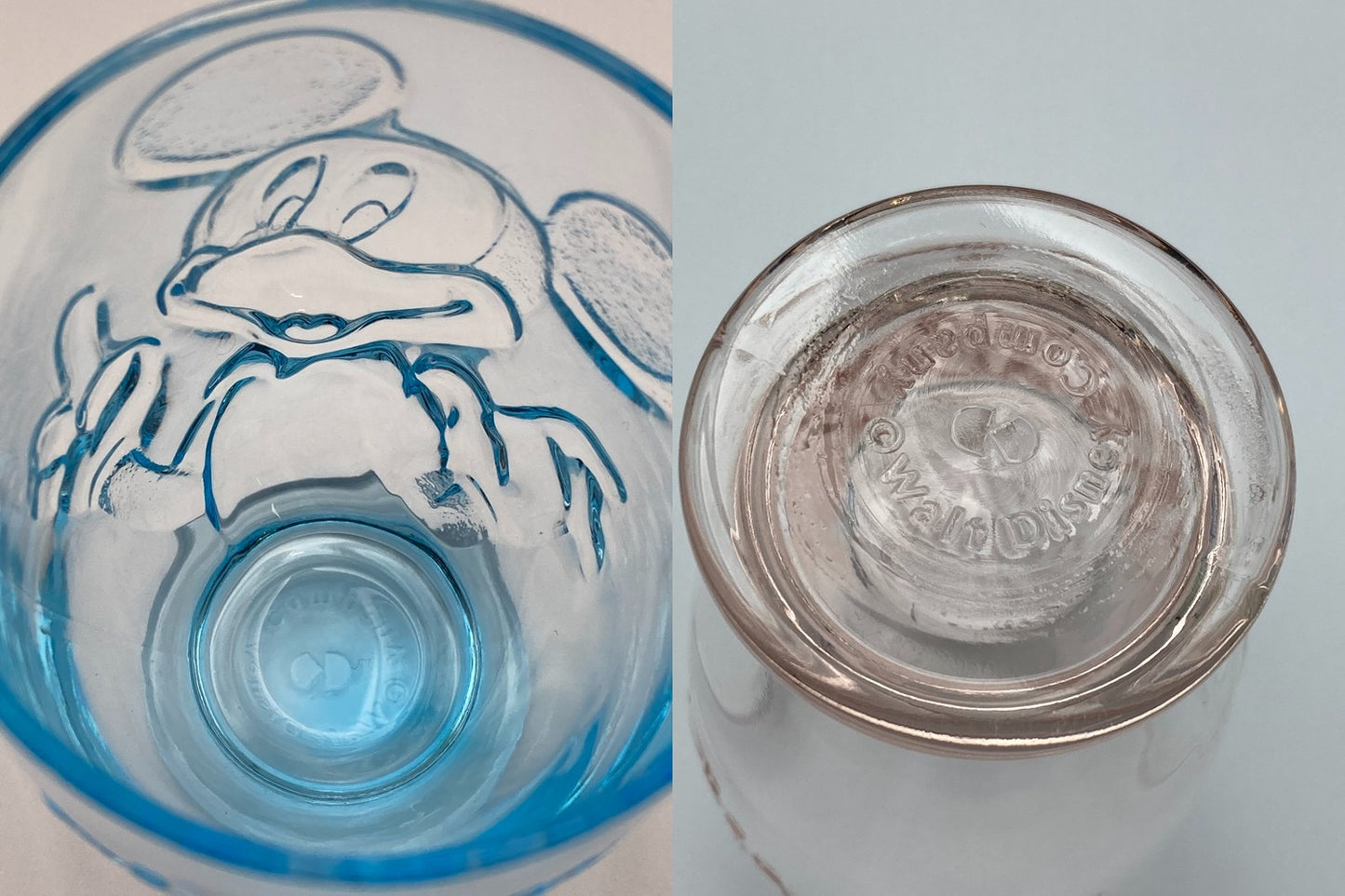 ミッキーアンリミテッド カラーミニレリーフ グラスセット 中古 D4