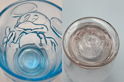 ミッキーアンリミテッド カラーミニレリーフ グラスセット 中古 D4