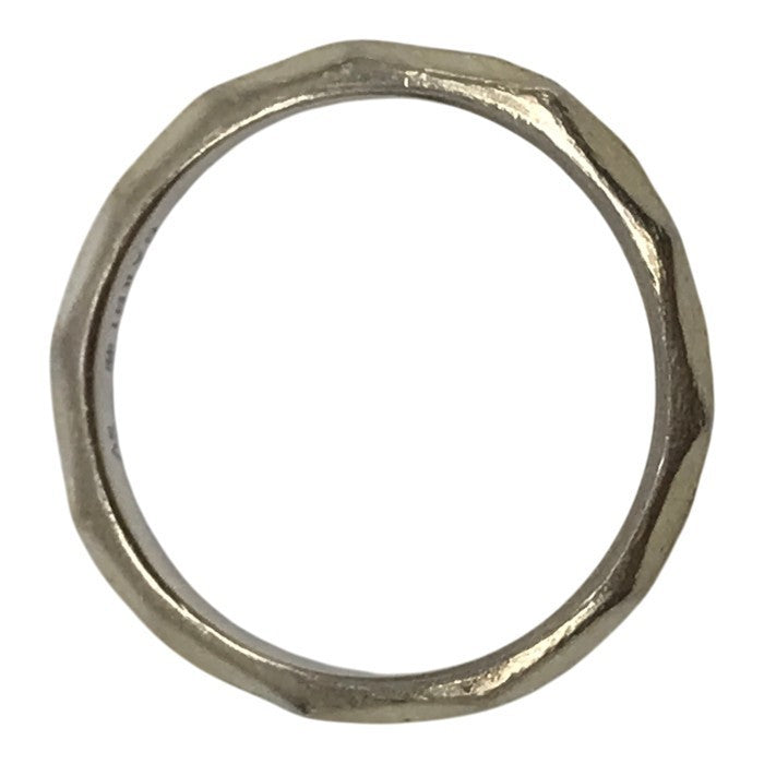 GARNI ガルニ クロッケリーリング レディース シルバー 指輪 シンプル ナロー #12.5 中古 T1