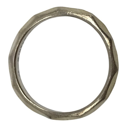 GARNI ガルニ クロッケリーリング レディース シルバー 指輪 シンプル ナロー #12.5 中古 T1