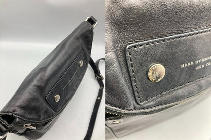 MARC BY MARC JACOBS マークバイ マークジェイコブス プレッピーレザー ナターシャ ショルダーバッグ 中古 D4